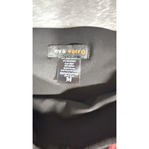 EVA VARRO Women's Yoga Pants SZ M Multi Color Double Layer Athletic Leggings - Picture 3 of 8